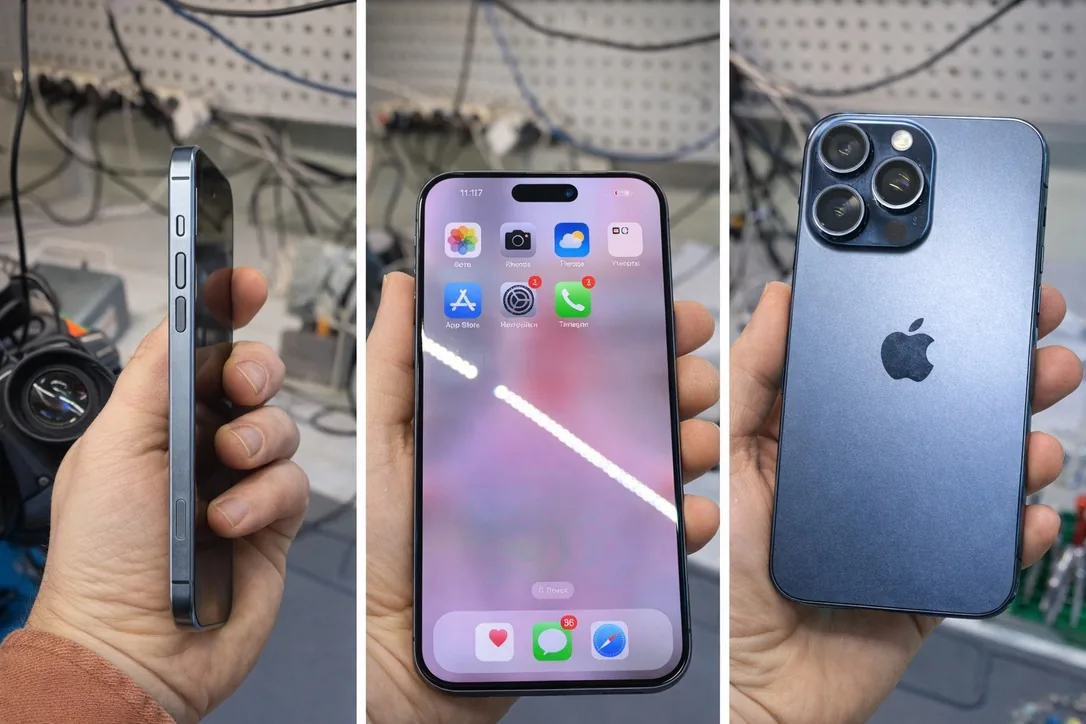 iPhone 15 Pro Max после ремонта